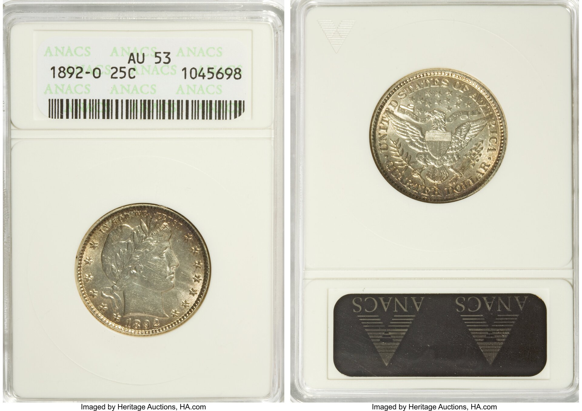 1892-O 25C AU53 ANACS a-horz 20th Cent set.jpg