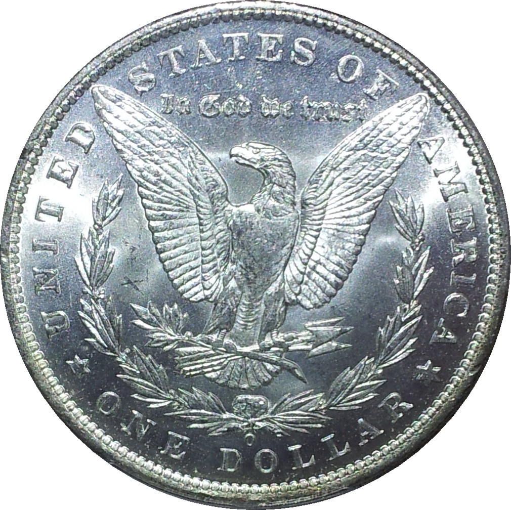 1892 O USA Morgan Silver Dollar Rev MS63.JPG