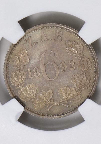 1892 S Africa 6 pence PF63 Rev.jpg