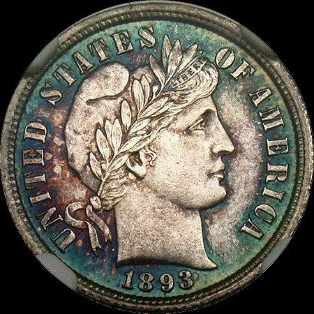 1893 Barber Dime MS65 NGC Obv.jpg