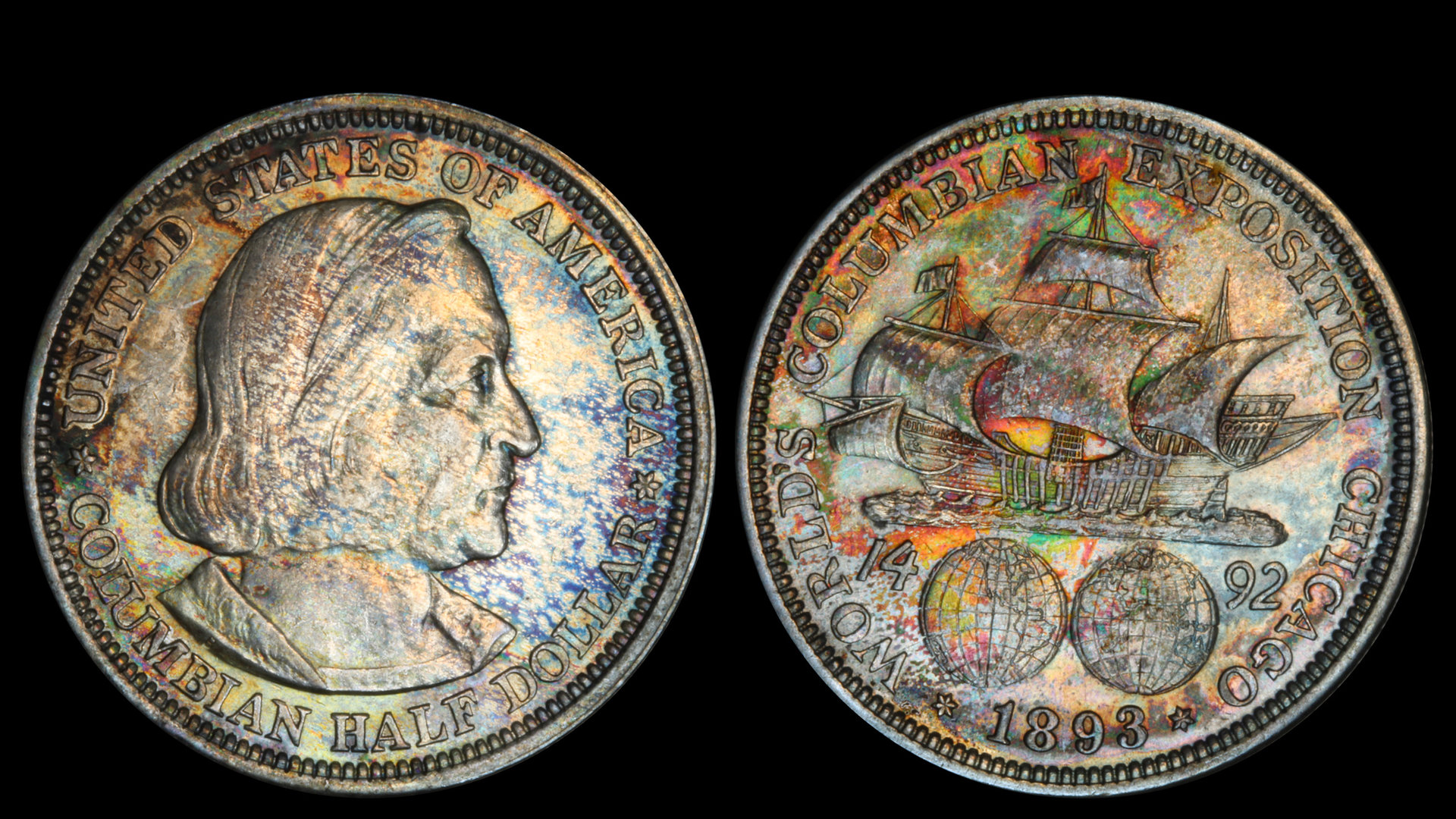 1893 Columbian Half Dollar RAW Toned.jpg