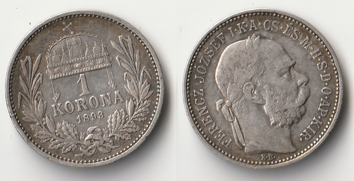 1893 hungary 1 korona.jpg