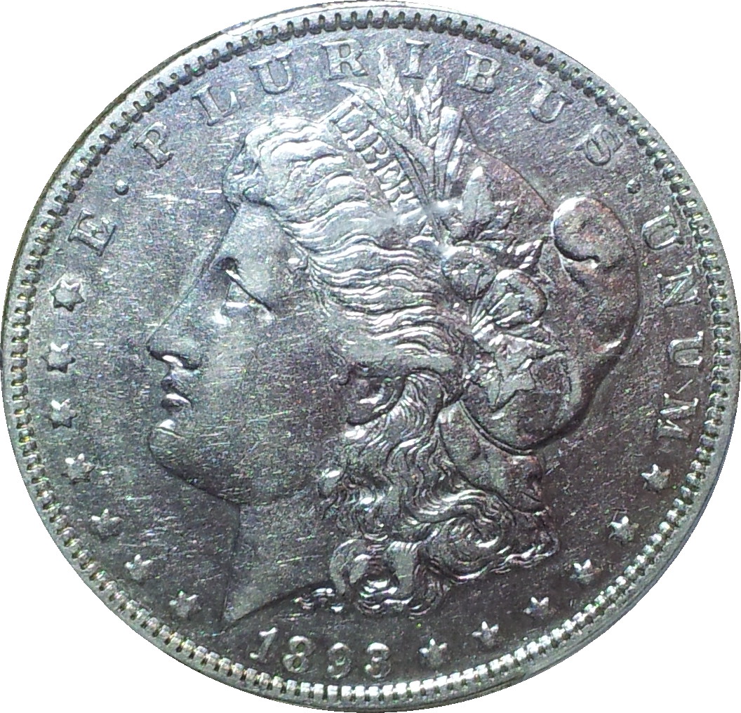 1893 USA Silver Dollar EF40 Obv.JPG