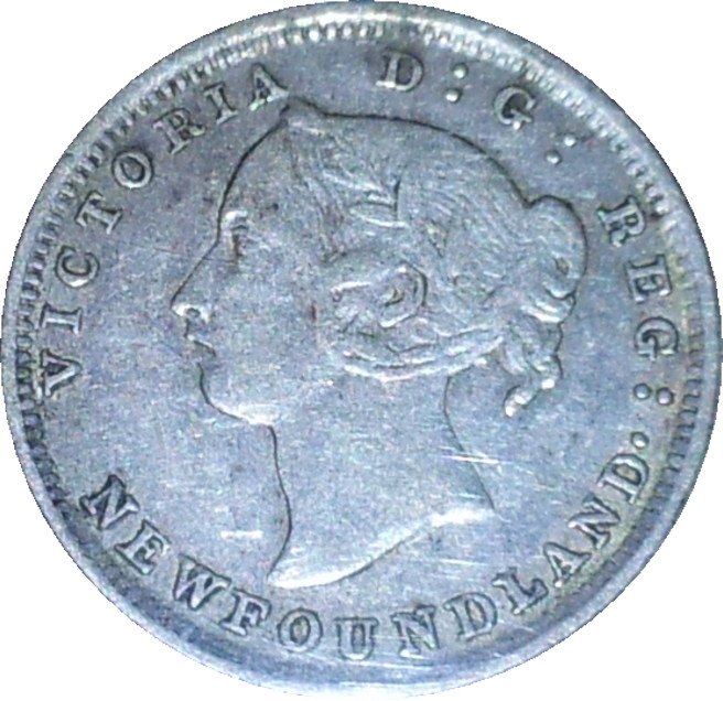 1894 Newfoundland Five Cent Obv.JPG
