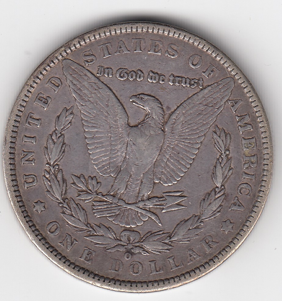 1894 - 'O' - Morgan Silver Dollar - Reverse.jpg