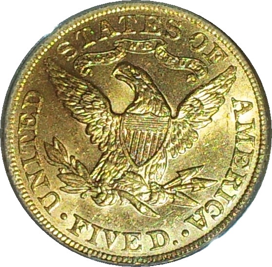 1894 USA Half Eagle Rev MS62.JPG