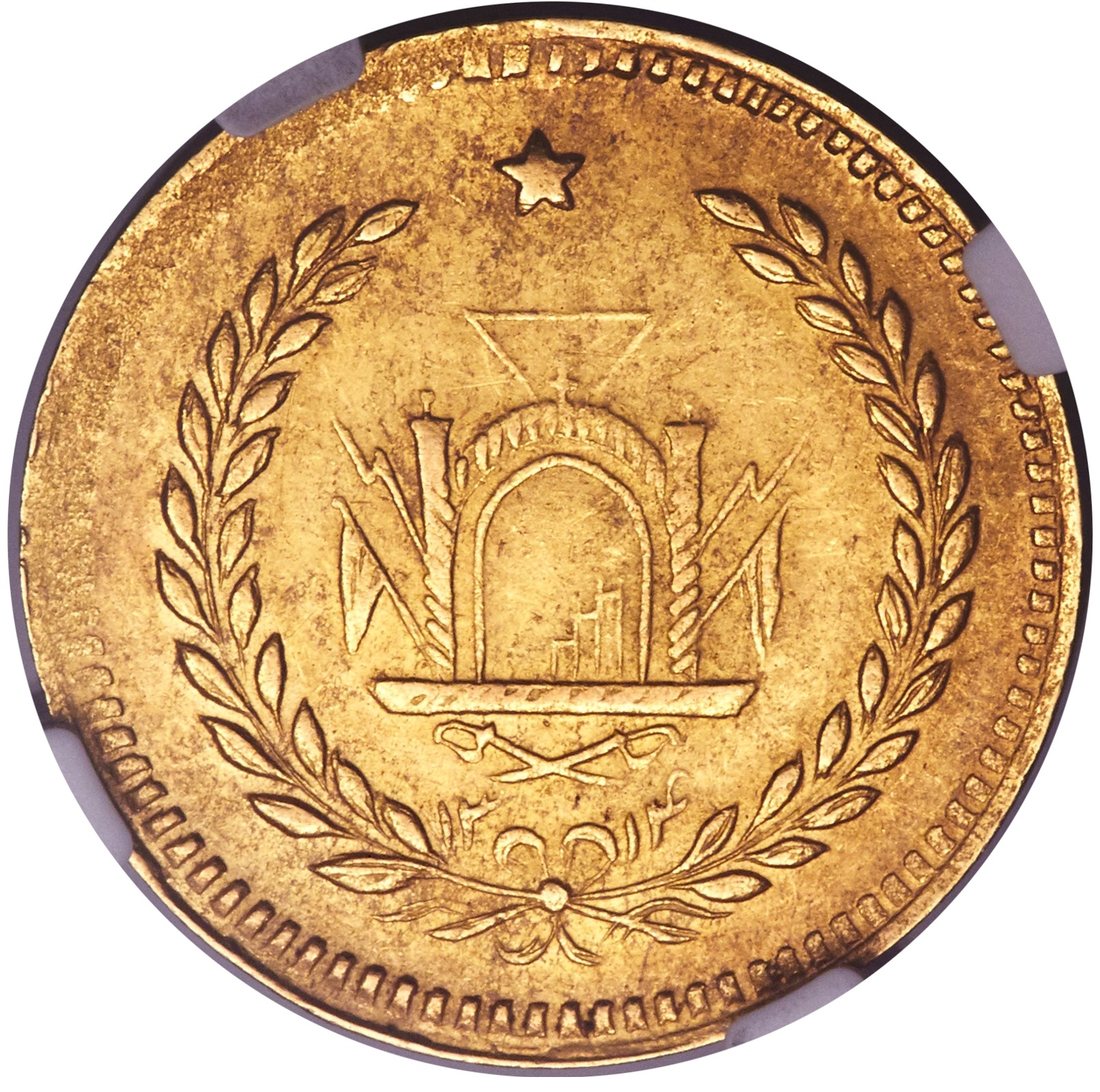1896 Afghanistan Tilla Rev.png