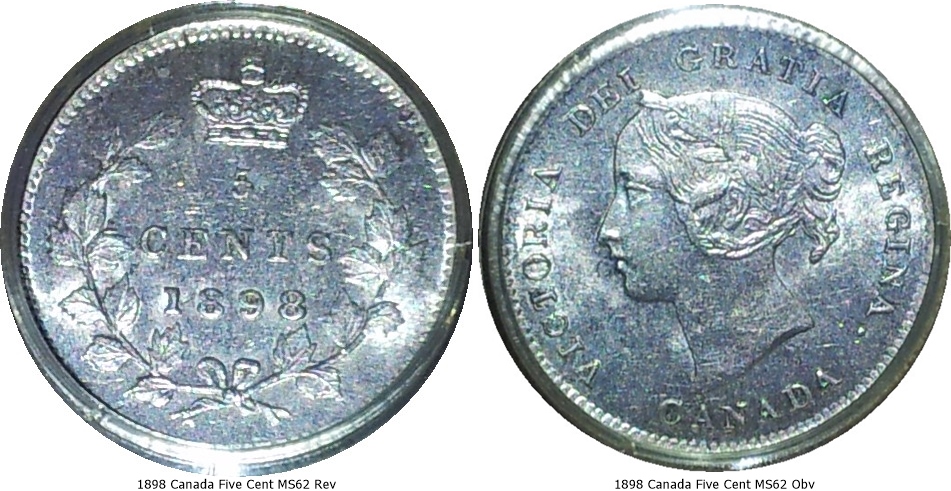 1898 Canada Five Cent MS62 -tile.jpg