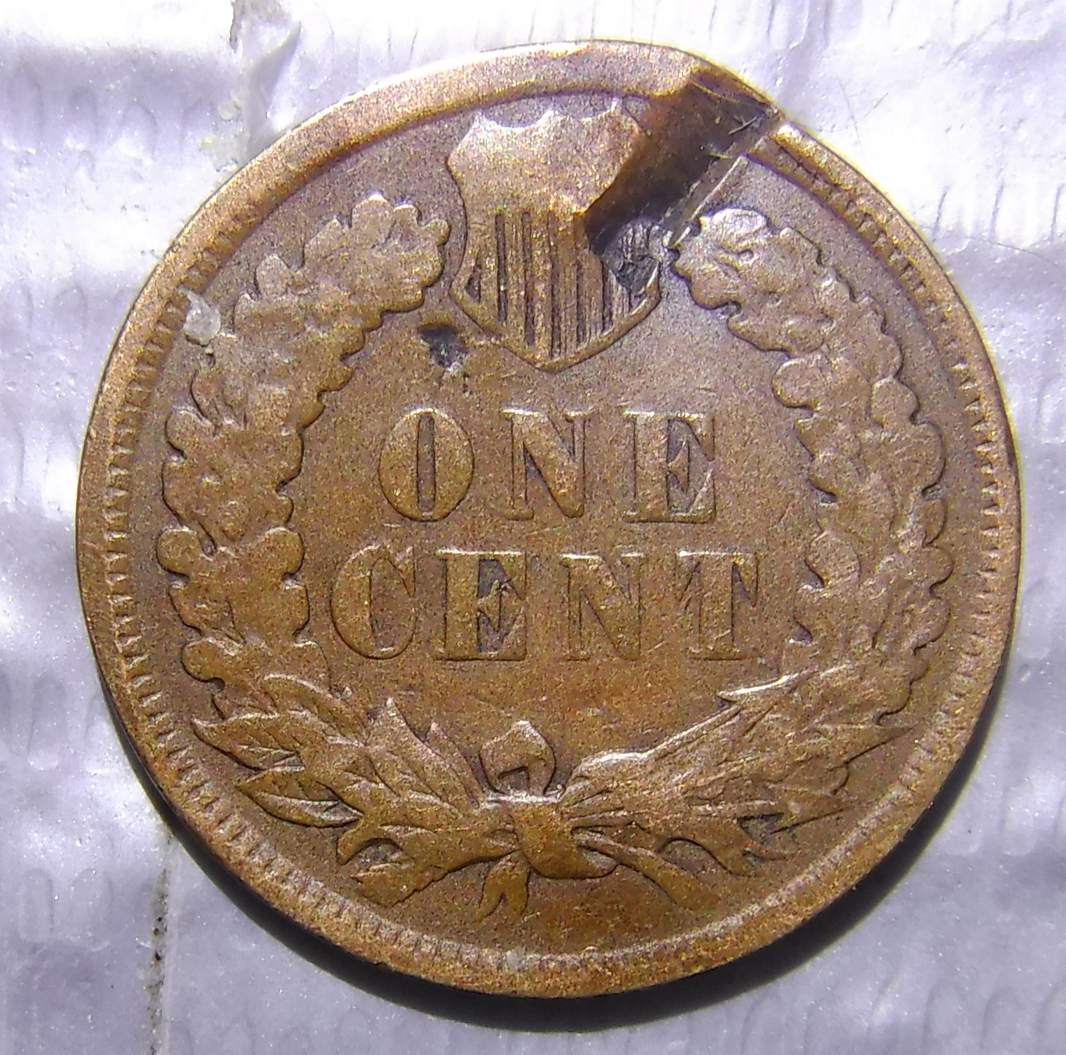 190? Indian Cent: Double Strikethrough or Century+ Old PMD ...