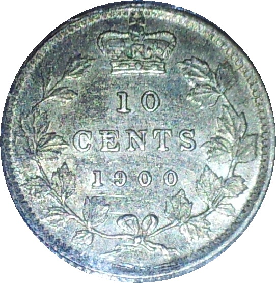 1900 Canada Ten Cents AU58 Rev.JPG