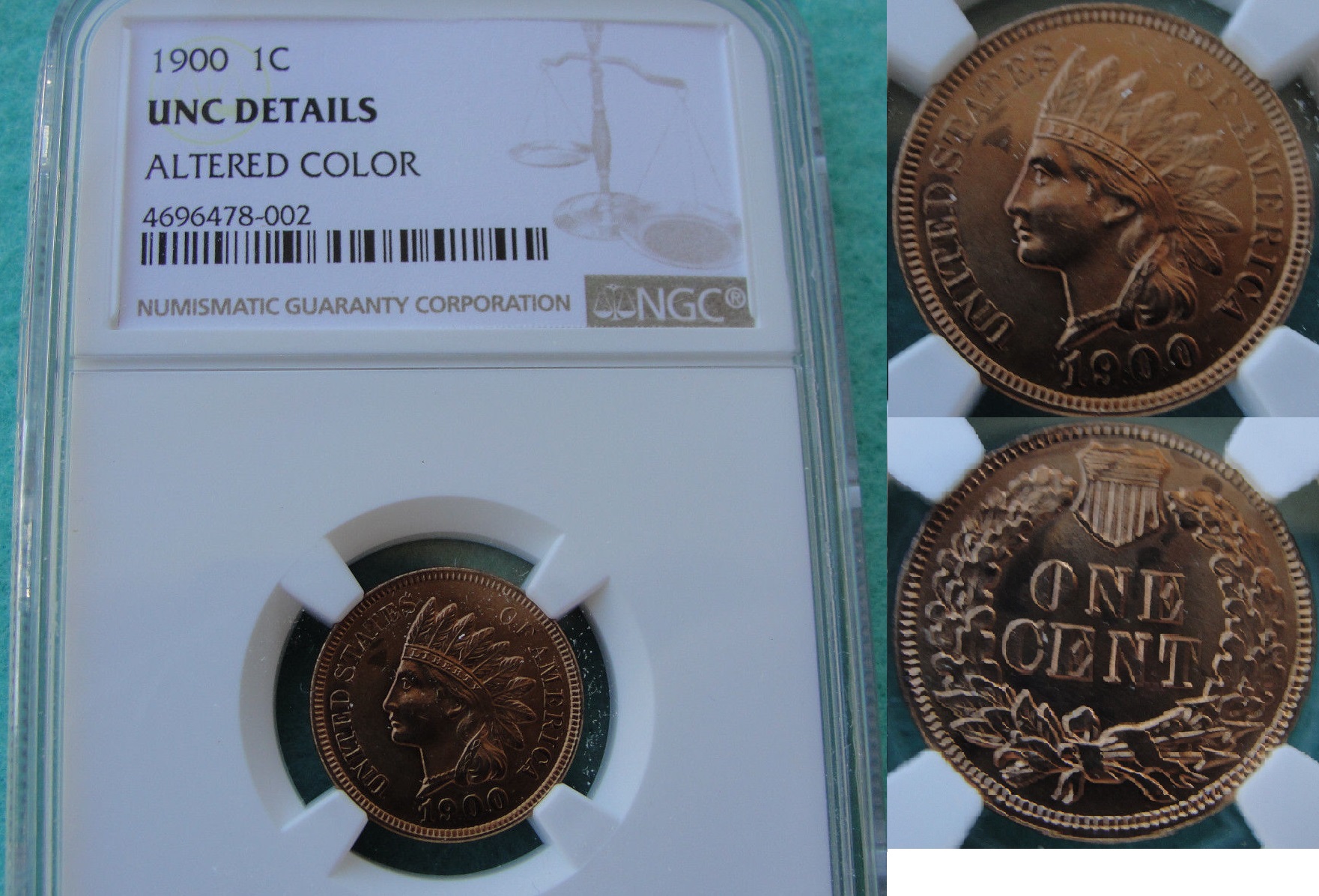 1900 Indian Head Cent NGC Unc Altered Color  $23.50 + $2.95  263817235930  theodorbalsim_0 (3).jpg