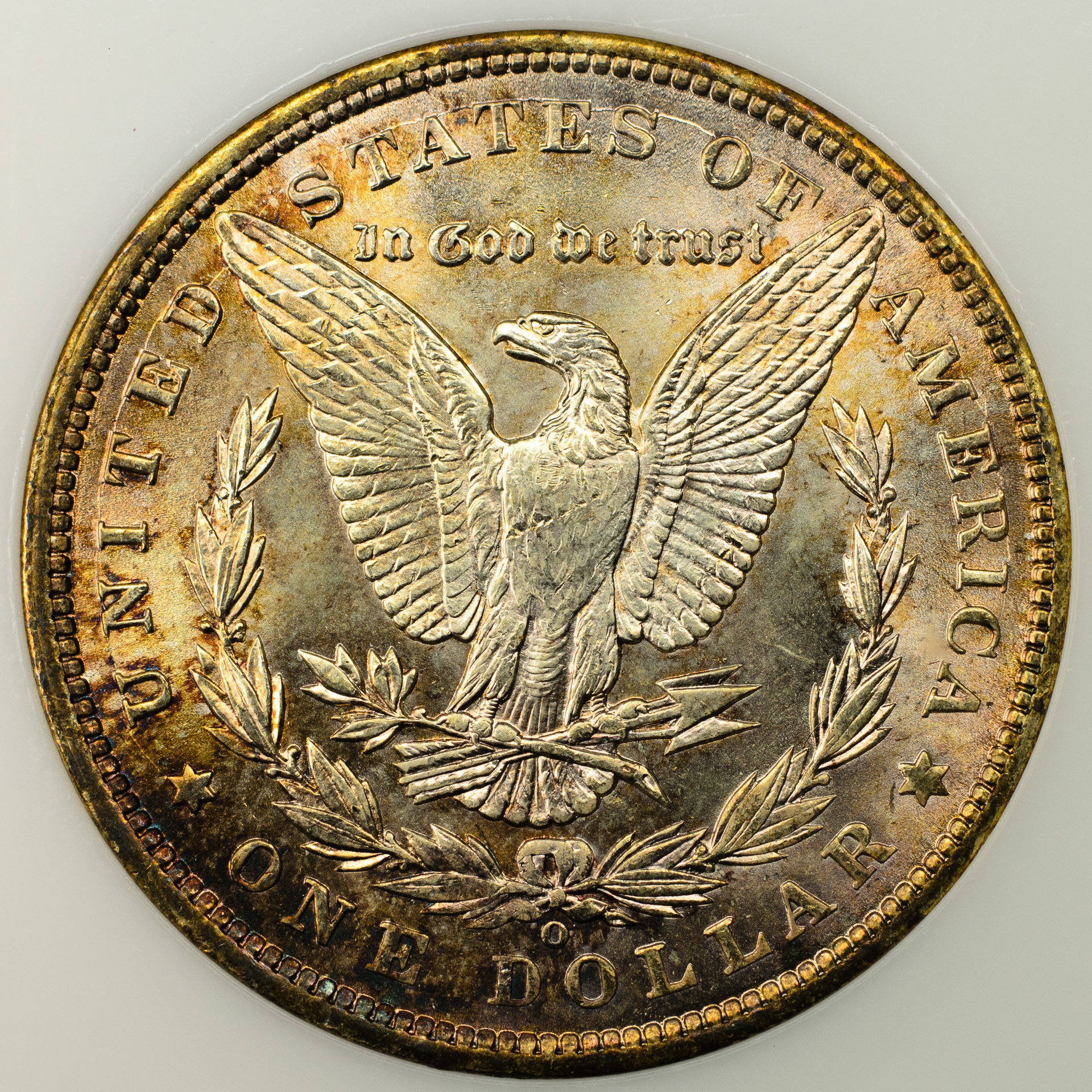 1900 O $1 SILVER DOLLAR - MORGAN LIBERTY HEAD NGC MS65 275940-013 CAC Rev Closeup v2.jpg