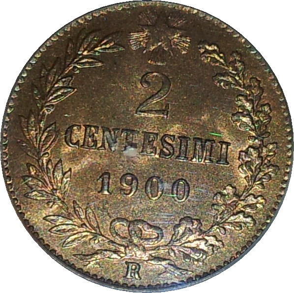 1900 R Italy Two Centesimi MS65 Rev.JPG