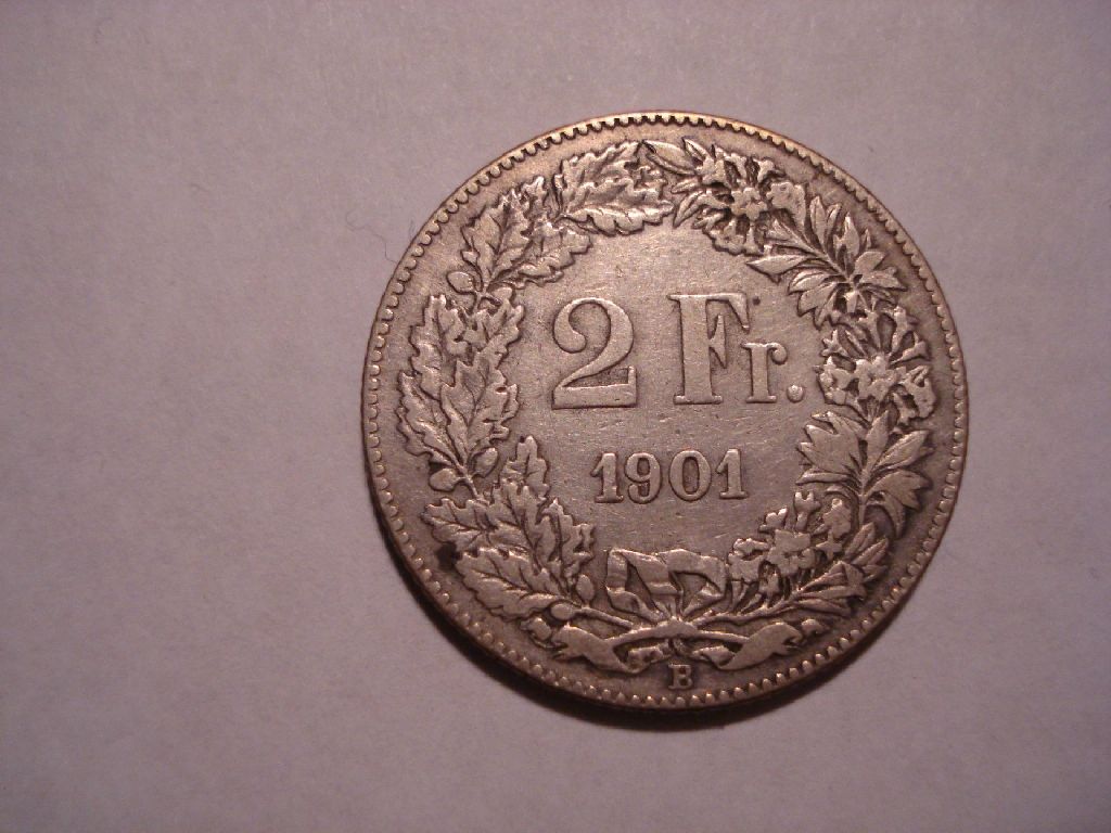 1901B Swiss 2 Franc - Reverse.JPG
