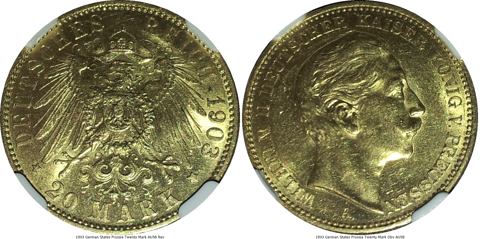 1903 German States Prussia Twenty Mark AU58 -tile.jpg