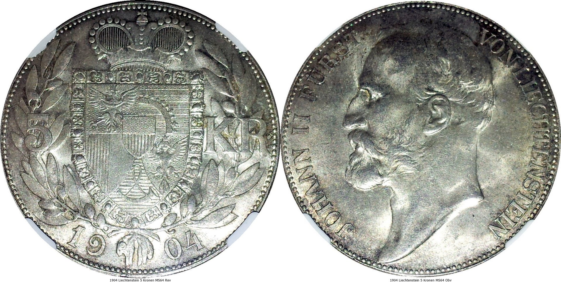 1904 Liechtenstein 5 Kronen MS64 -tile.jpg