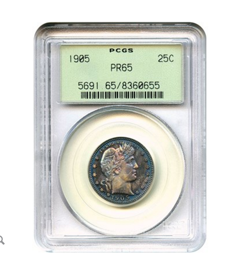 1905 25C PR65 BARBER Obverse.png
