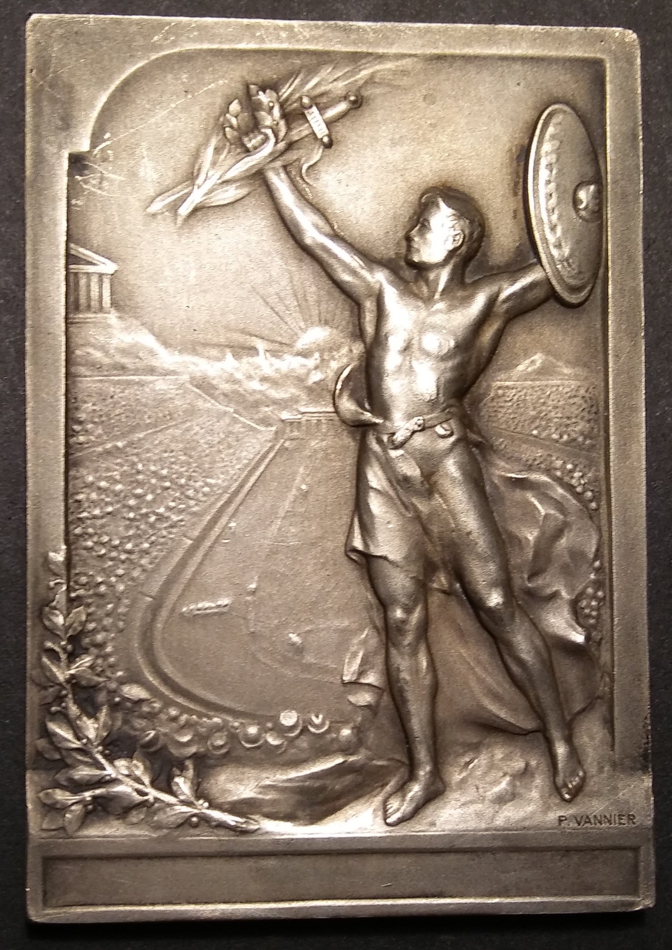 1906 Athens Olympics P. Vannier Obverse.jpg