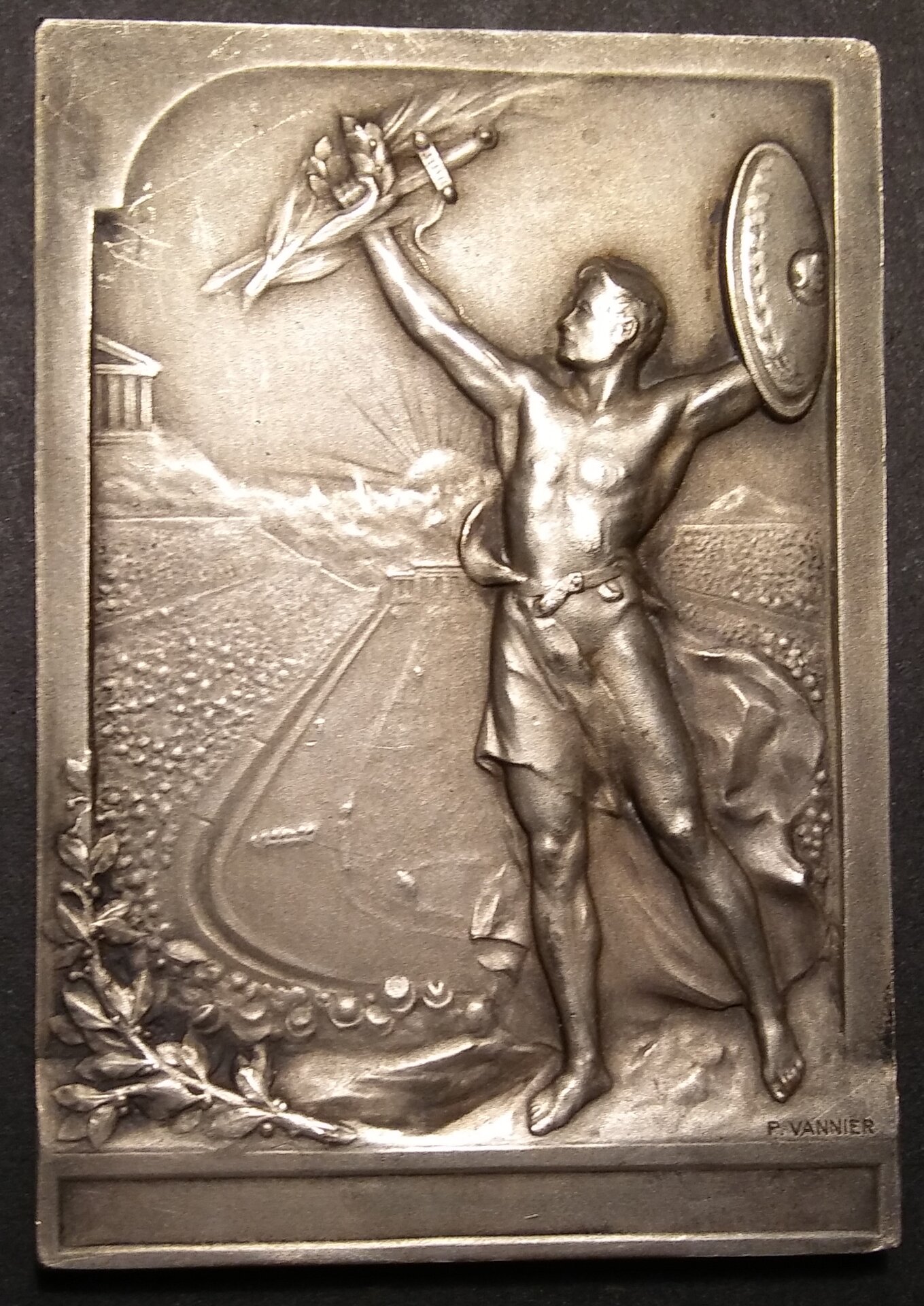 1906 Athens Olympics P. Vannier Obverse.jpg