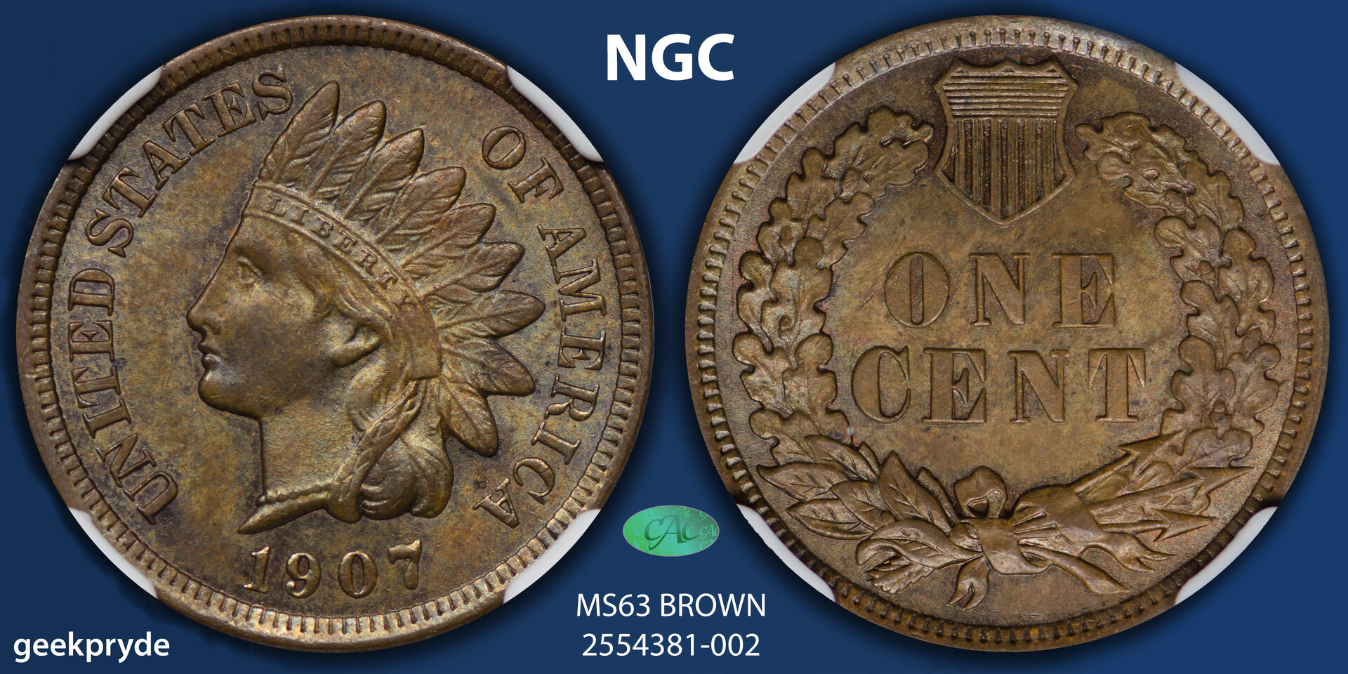 1907 1C CENT - INDIAN HEAD, TYPE 3, BRONZE NGC MS63 BROWN 2554381-002 CAC 4000x2000 template.jpg