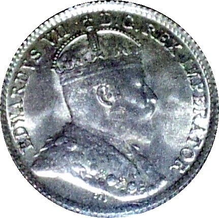 1907 Canada Five Cent MS64 Obv.JPG