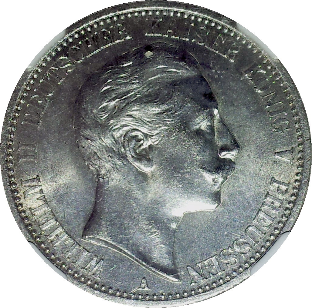 1907 German States Prussia Two Marks Obv MS63.JPG