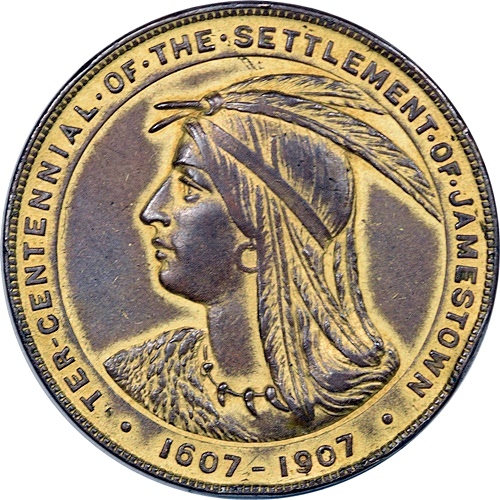 1907JamestownTercentennialPocohontasHK347OBV.jpg