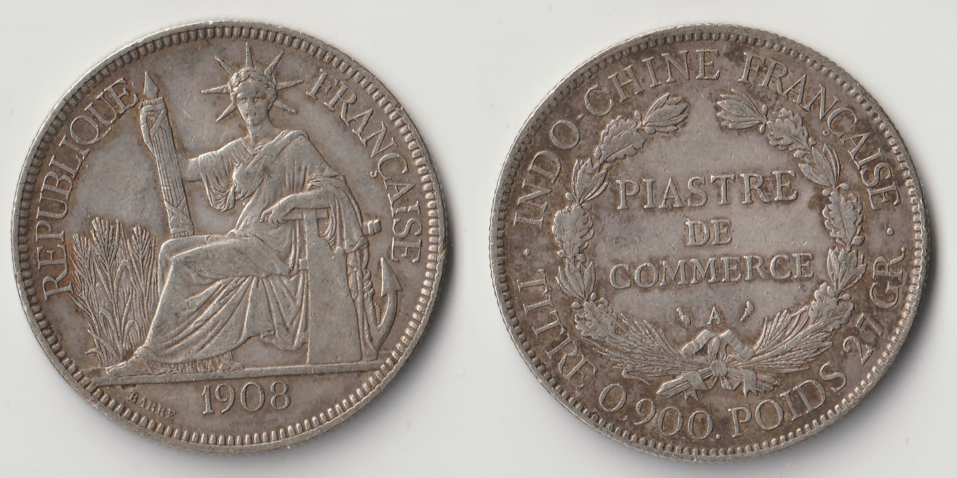 1908 french indochina 1 piastre.jpg