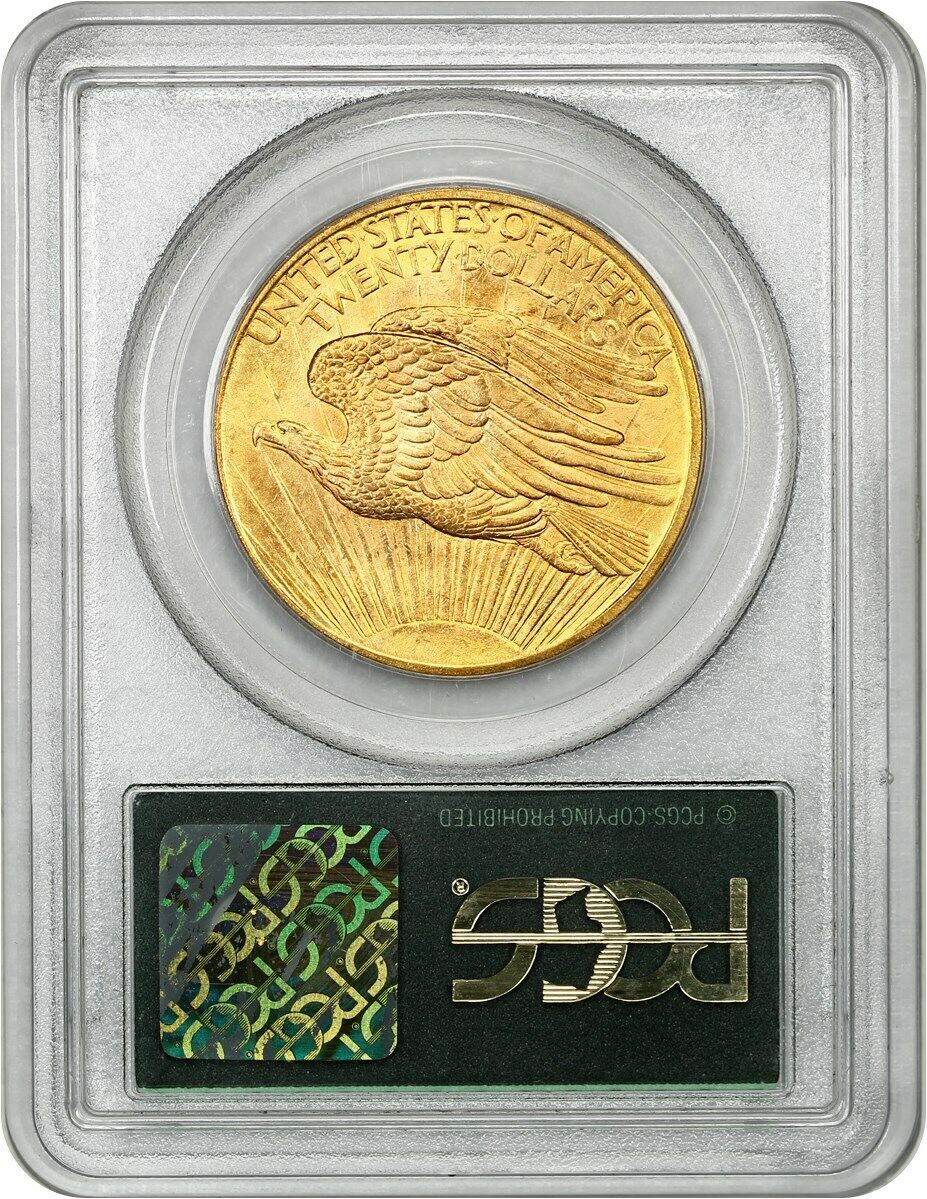1908 NM Saint MS66 CAC WF Hoard reverse.jpg