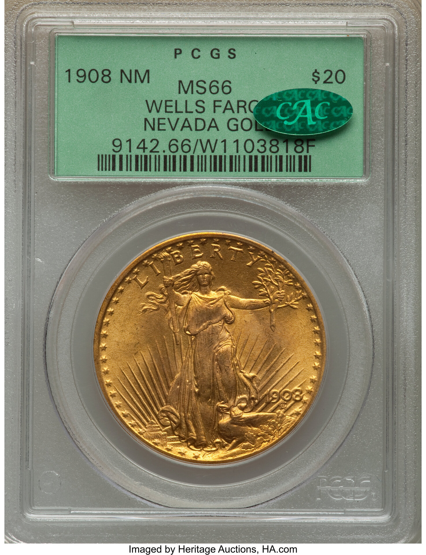 1908 No Motto Saint MS-66 OGH CAC HiRes.jpg