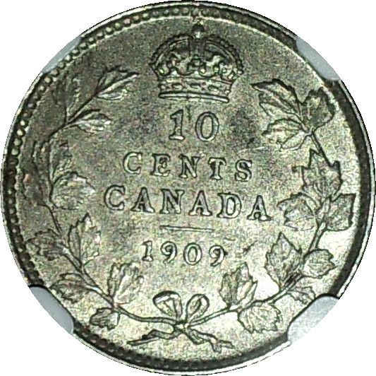 1909 Canda Ten Cent Rev Victorian Leaves.JPG