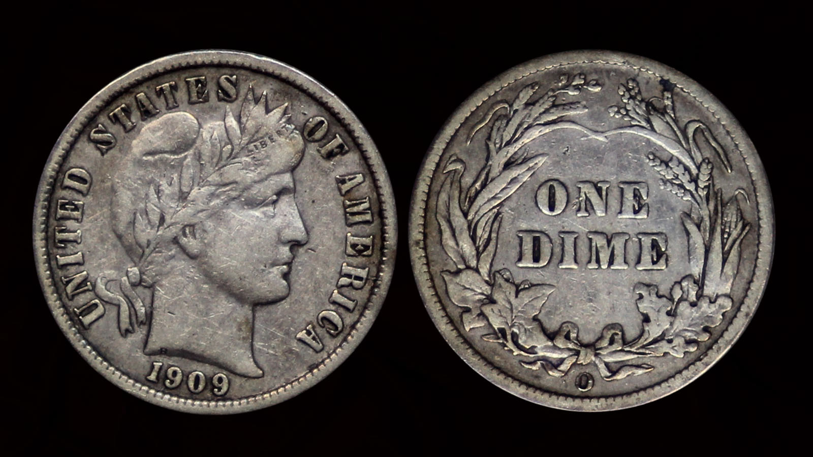 1909-O Barber Dime.jpg
