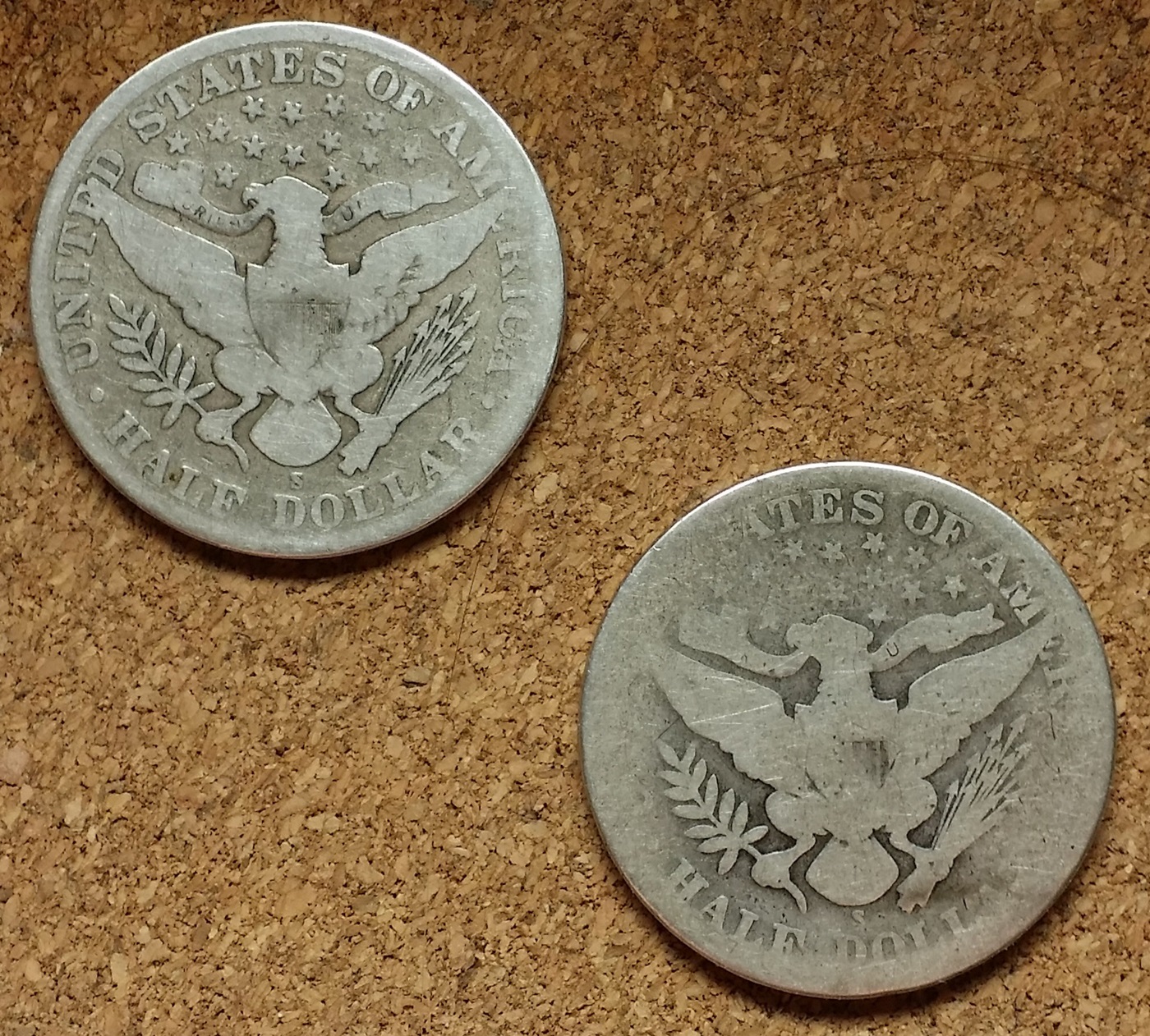 1911 and 1909 barber halves reverses.jpg