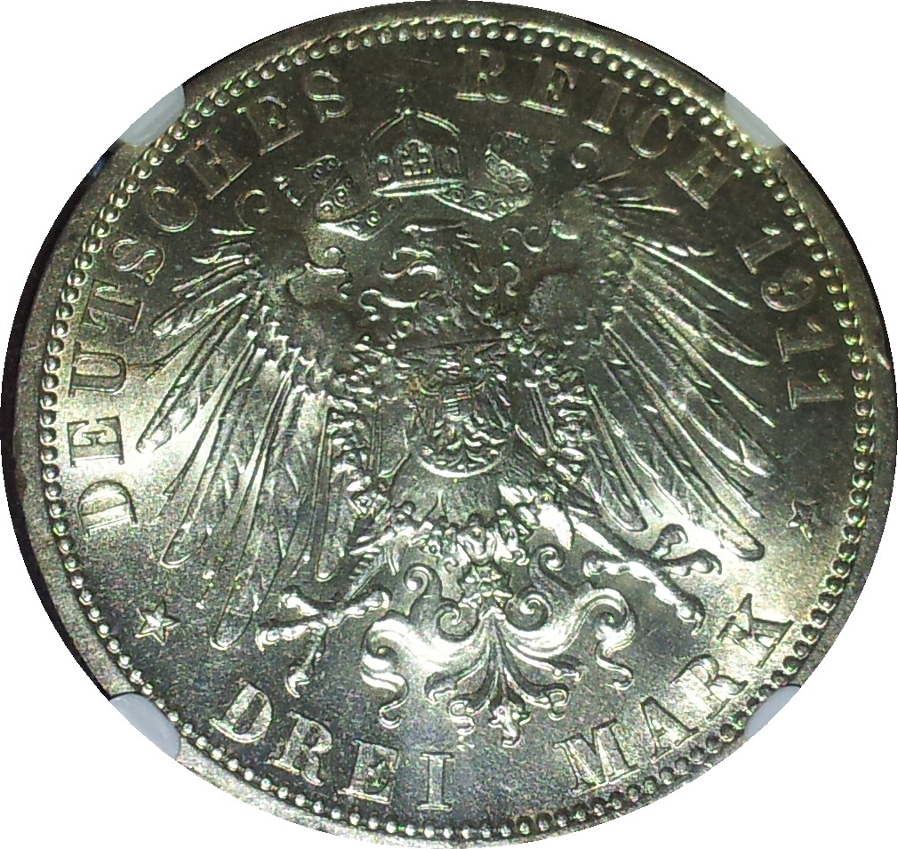 1911A German States Prussia 3 Mark.JPG