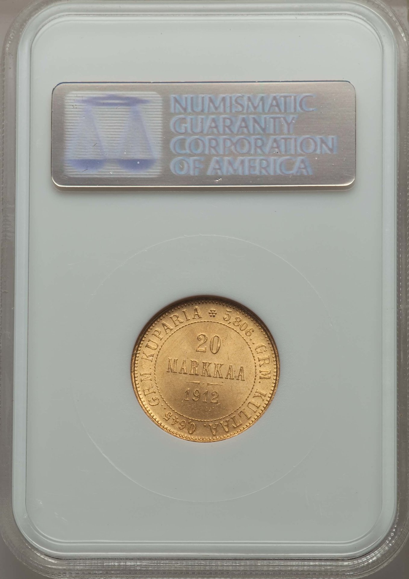 1912 Finland Markkaa Rev.jpg