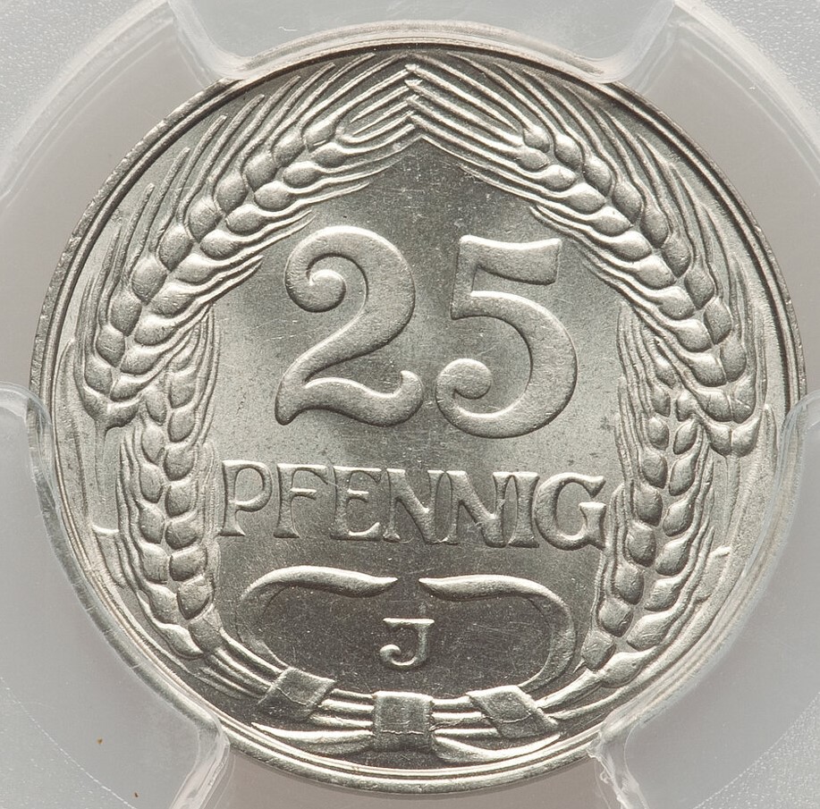 1912 J German 25 Pfg Rev (2).jpg