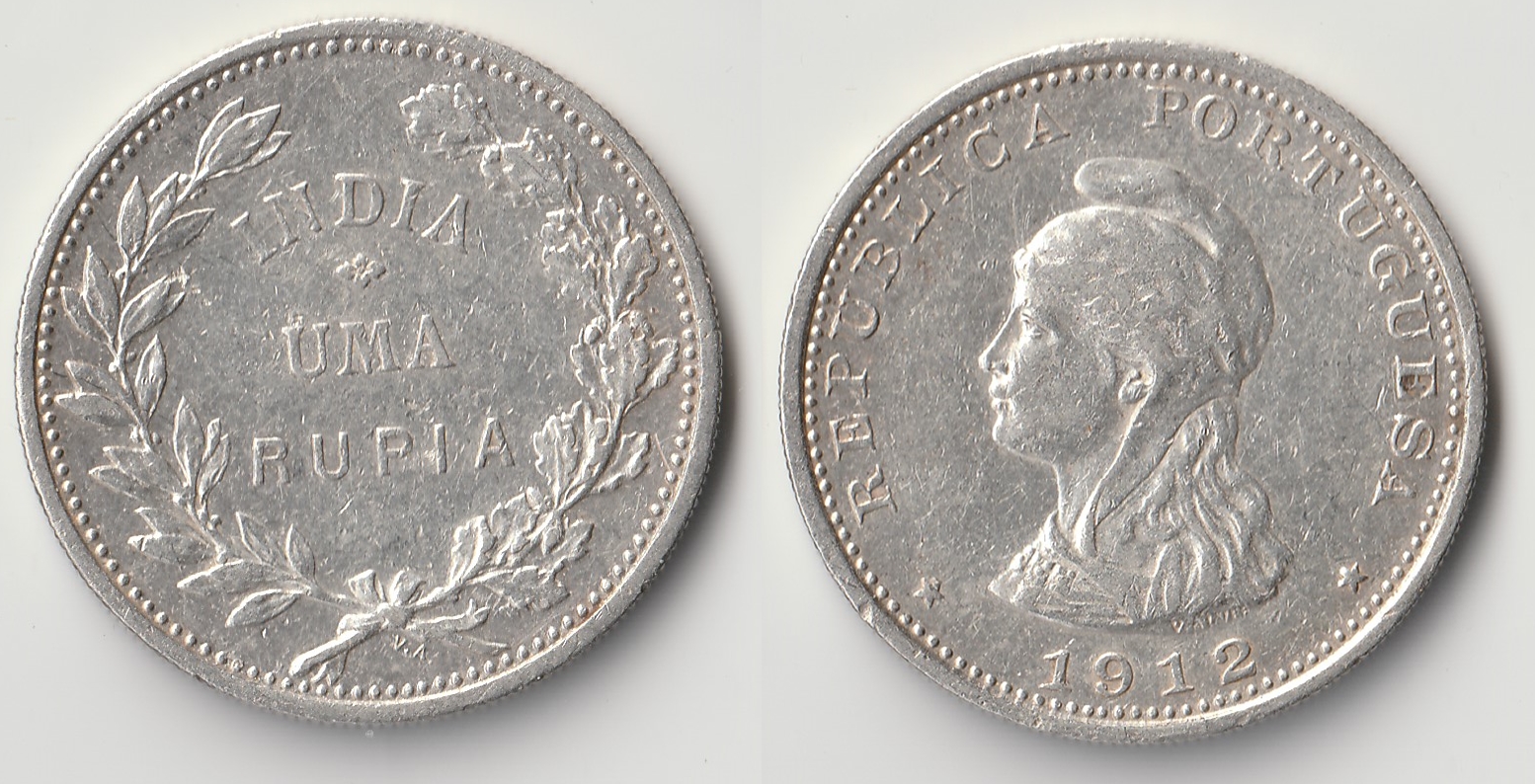 1912 portuguese india 1 rupia.jpg