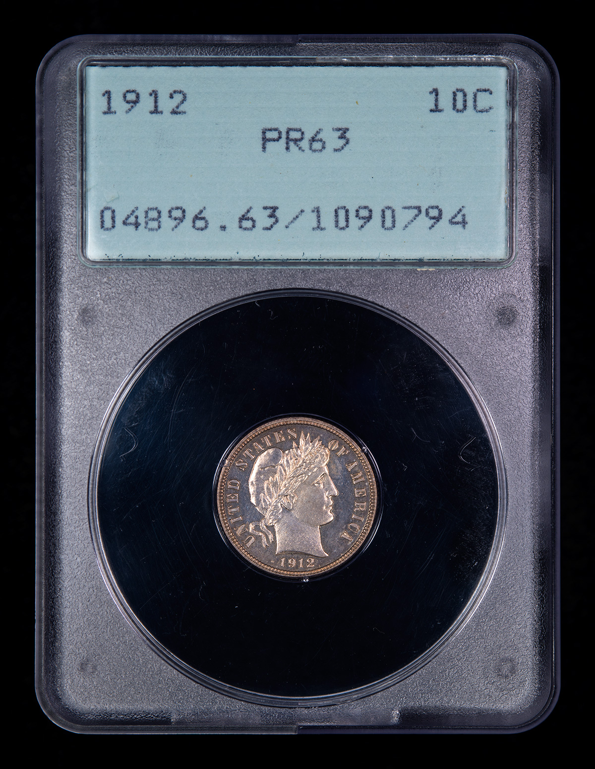 1912-Proof-Barber-Dime-PCGS-PR-63-Slab-Front.jpg