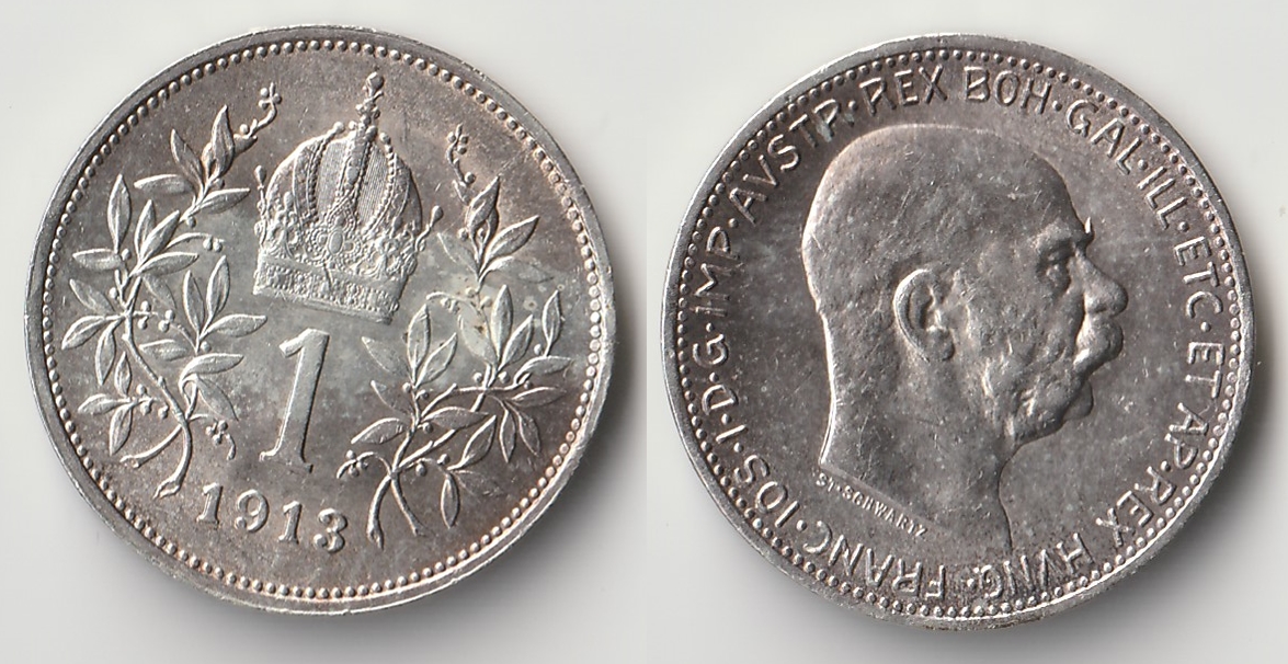1913 austria 1 corona.jpg