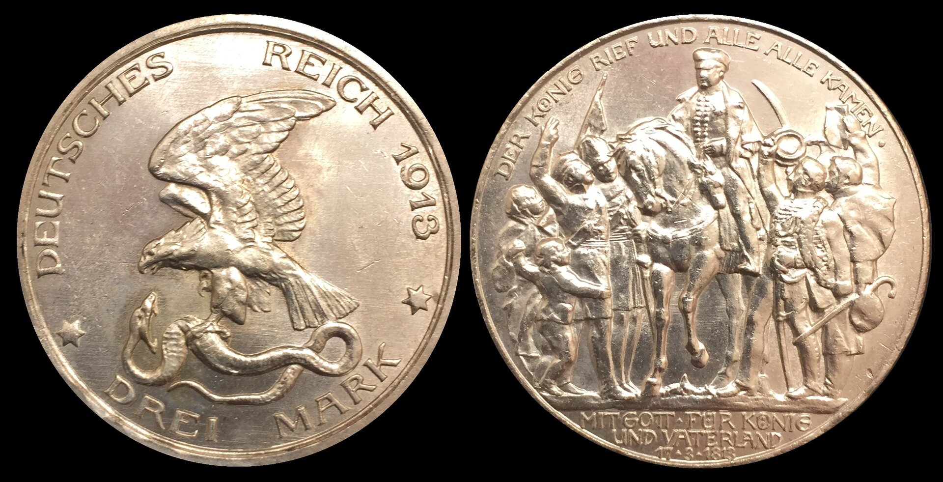 1913 German Prussia 3 Mark.jpg