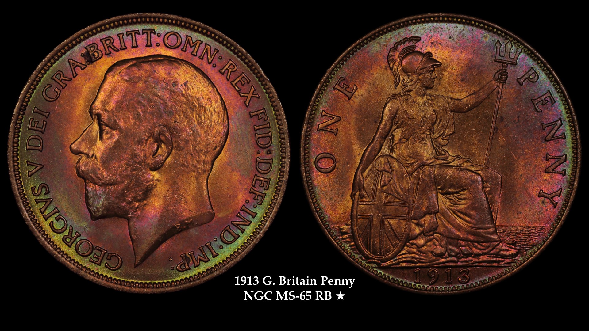 1913 Great Britain Penny MS-65 RB Star Side by Side.jpg