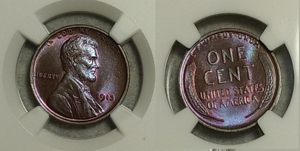 1913- NGC Ms-64 BN 1913-P Lincolns  Gorgeous  mikesmountainvalues.png