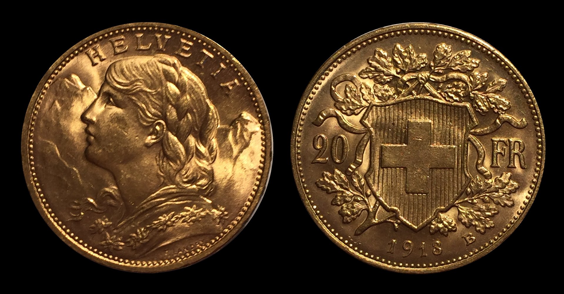 1913 Switzerland 20 Francs.jpg