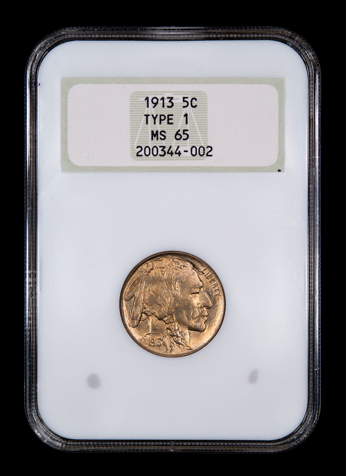 1913-Type-1-Buffalo-Nickel-NGC-MS-65-Slab-Front.jpg