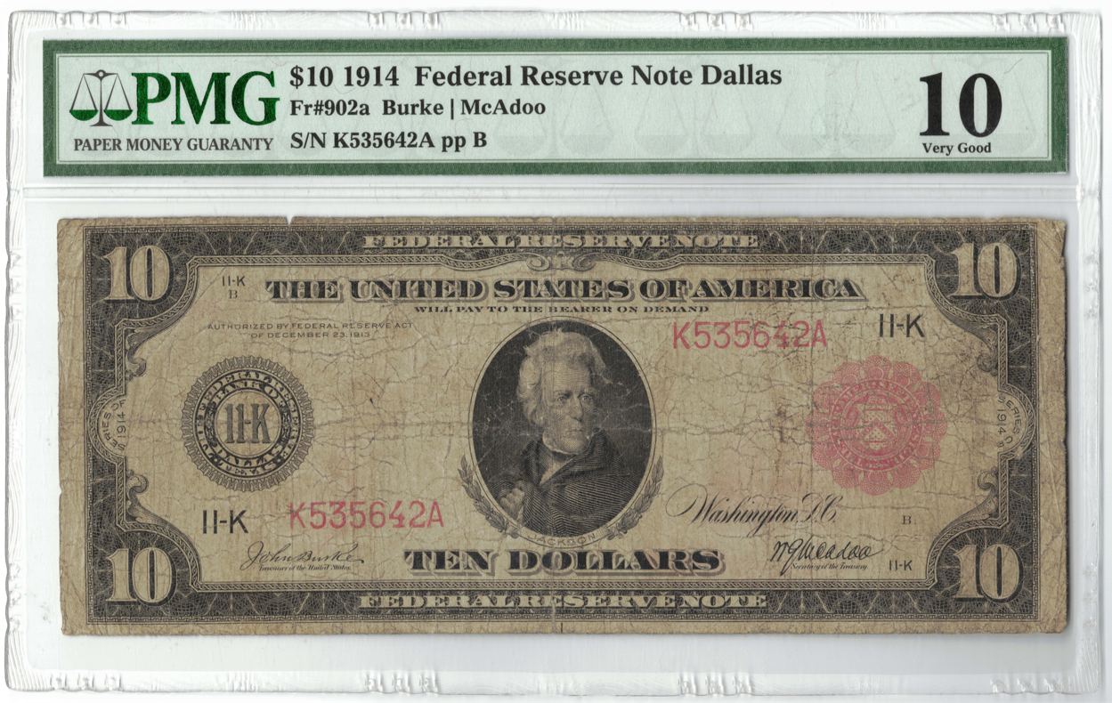 1914 $10 Federal Reserve Note Dallas TX Face Screenshot.PNG