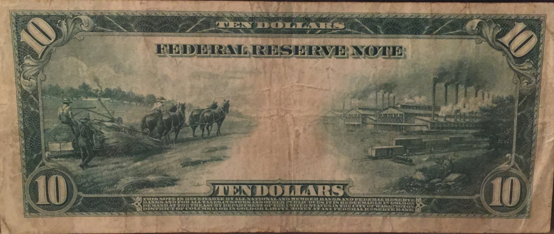 1914 $10 FRN Blue Seal Cleveland 4D Reverse.jpg