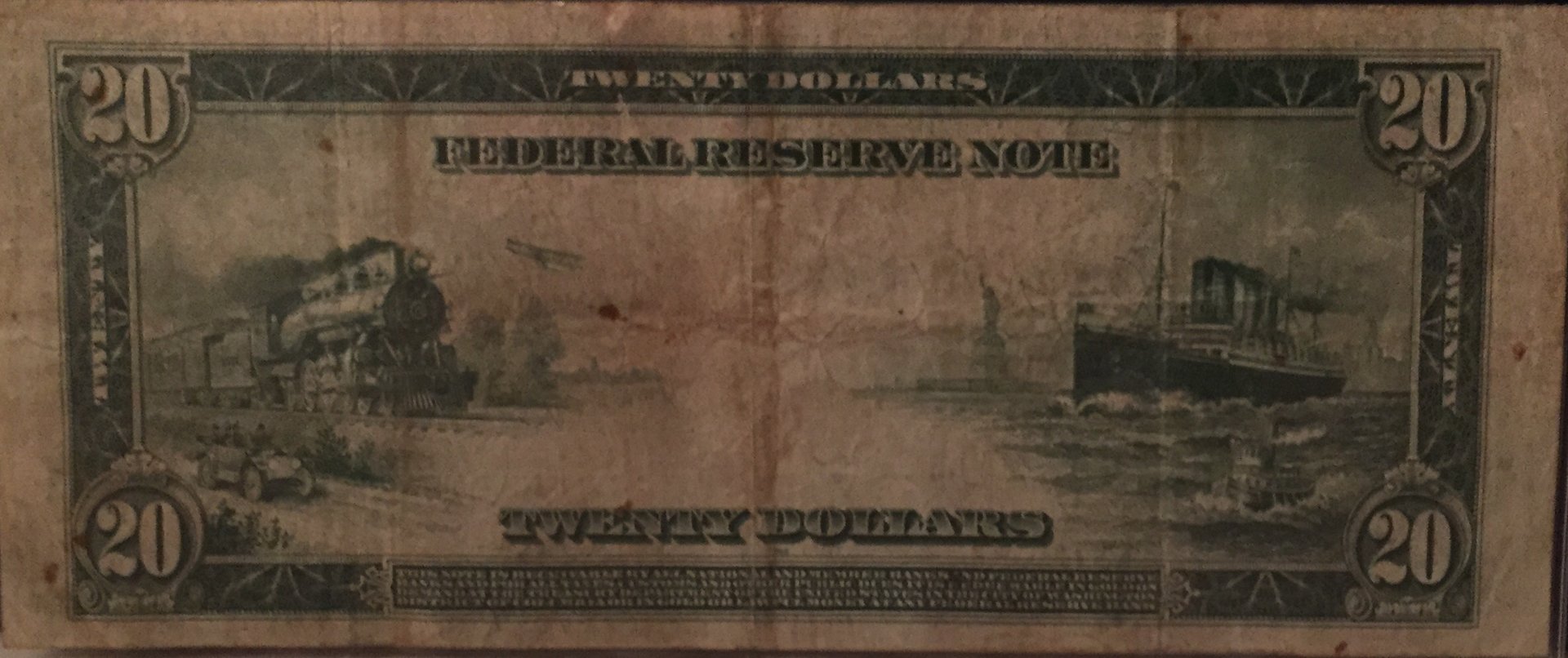 1914 $20 Blue Seal FRN 5E Richmond Reverse.jpg