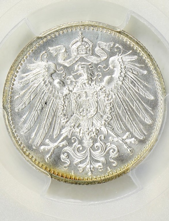 1914 Germany Mark Rev MS68.jpg