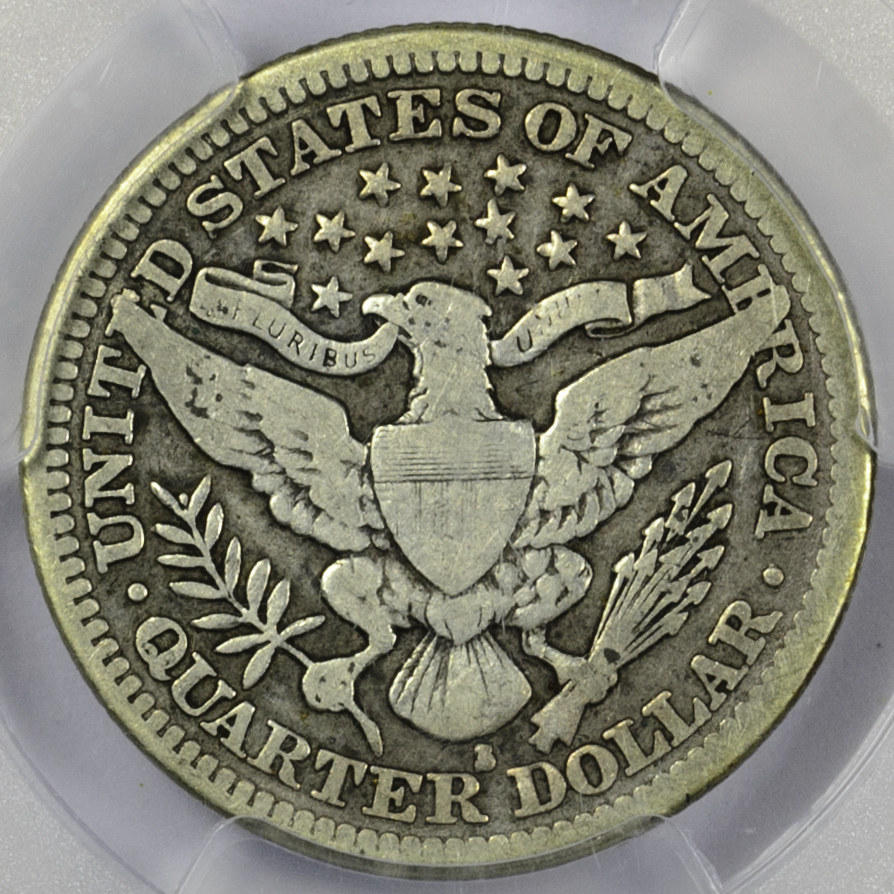 1914 S 25C VG10 PCGS 28244486 CAC Rev Closeup.jpg