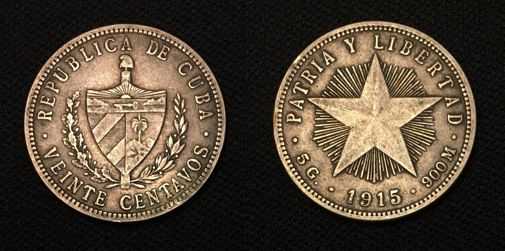 1915 20 Centavos KM#13 Combined.jpg